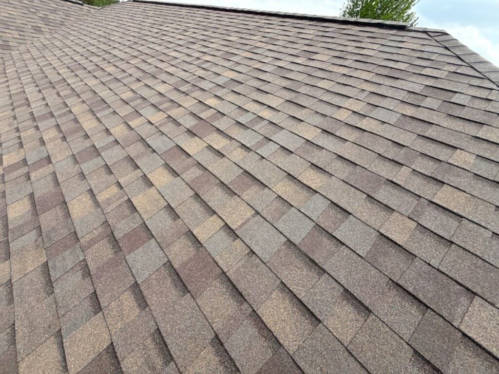 roofing rothschild brown shingles roof Vanguard Roofing project