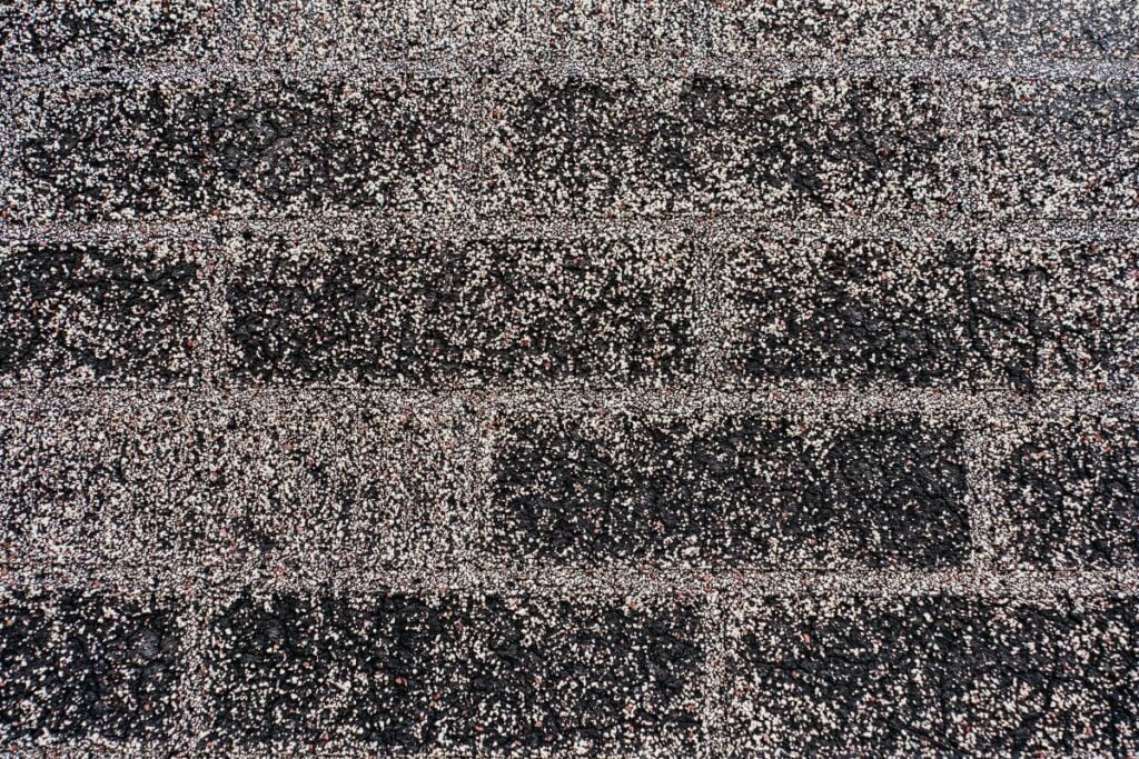 shingles showing granule loss